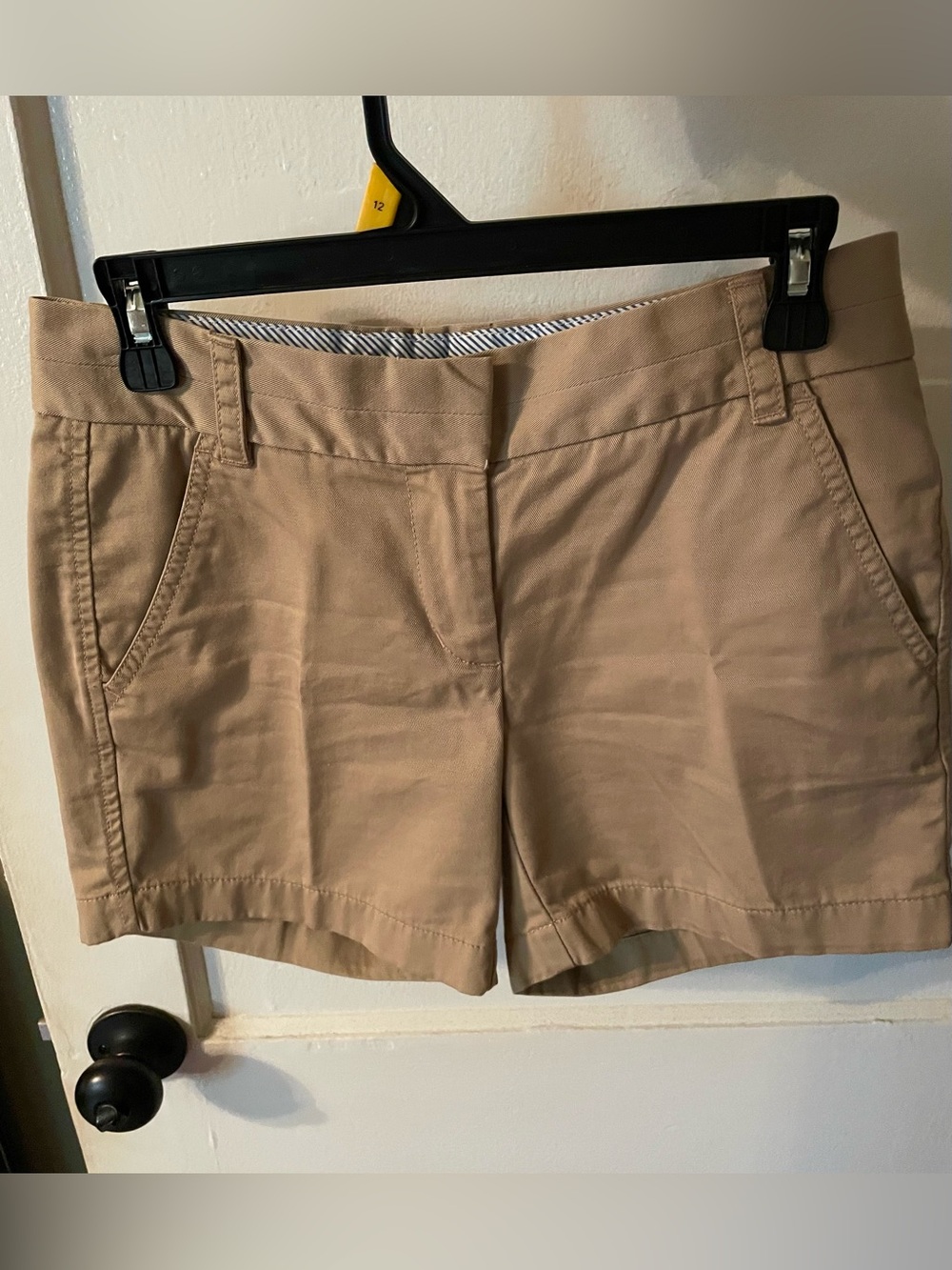 J. Crew Women's Khaki Chino Broken-In Shorts